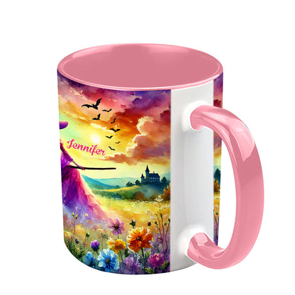 Beautiful Witch - Personalized Witch Accent Mug