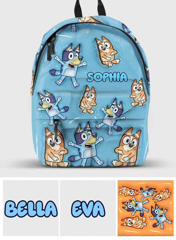 Cool Dogs Backpack For Kid - Personalized Kid Backpack