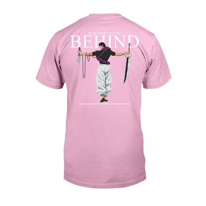 Behind Jujutsu Kaisen T-shirt and Hoodie