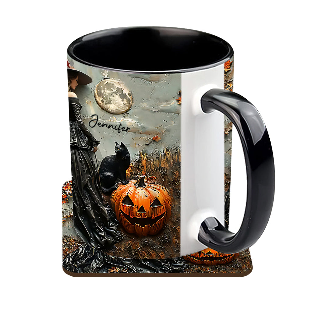 Beautiful Witch - Personalized Witch Accent Mug