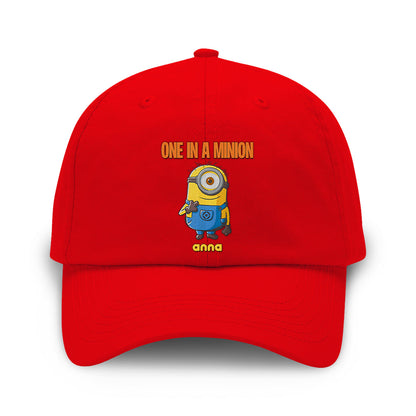 One In A Minion - Personalized Embroidered Classic Cap