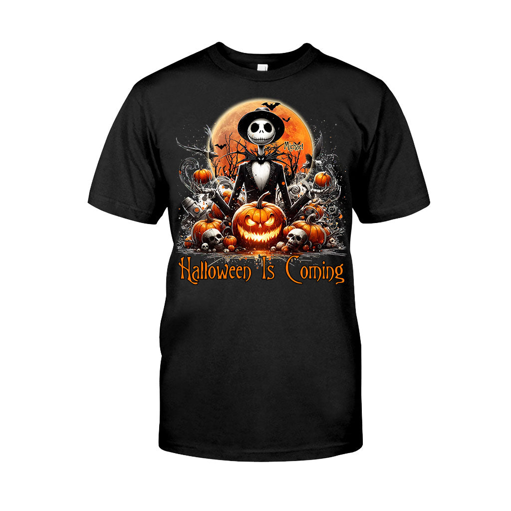 Halloween Is Coming - Personalized Nightmare T-shirt And Hoodie