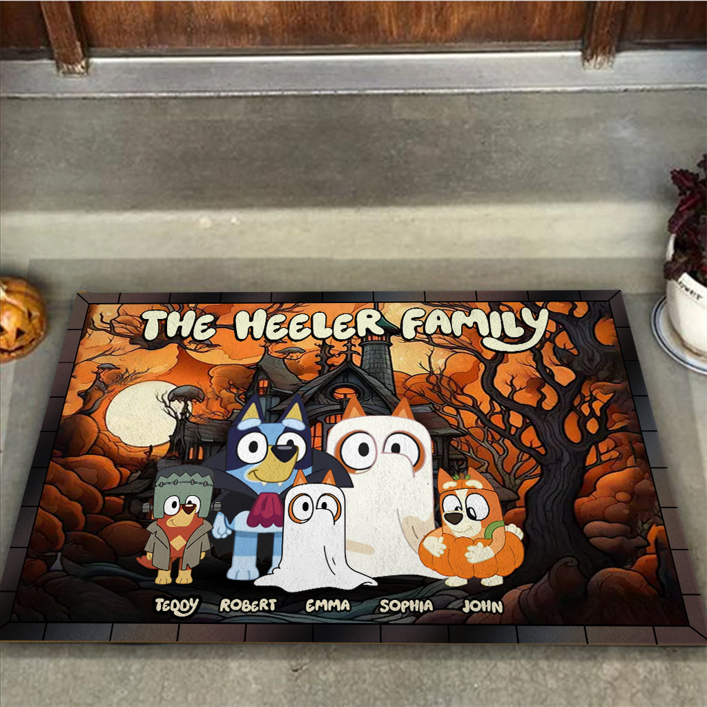 Happy Halloween - Personalized Doormat