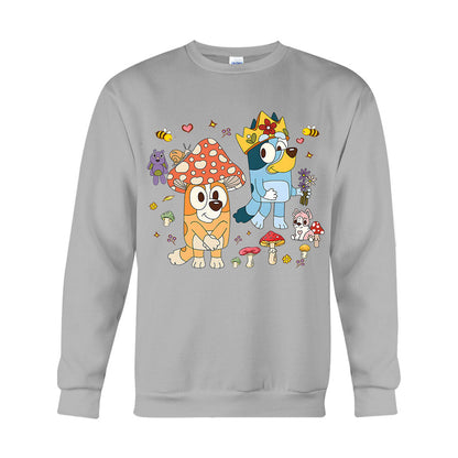 Mushroom Pattern - Mouse T-shirt And Hoodie