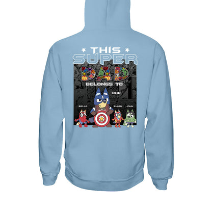 Super Dad - Personalized Father T-shirt and Hoodie