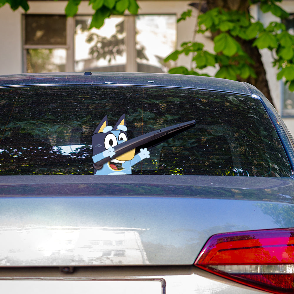 Cool Dogs - Personalized Windshield Wiper Decal