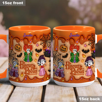 Halloween Is Coming - Personalized Accent Mug