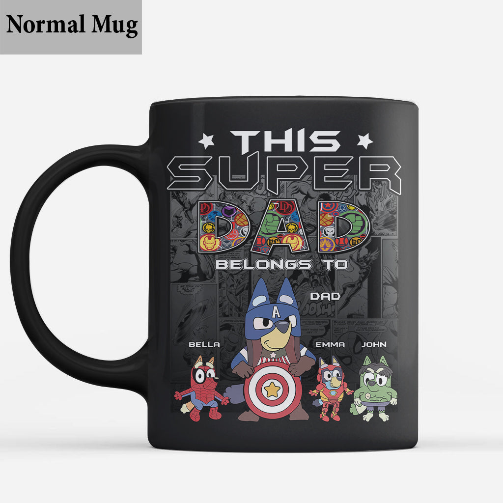 Super Dad - Personalized Father Mug