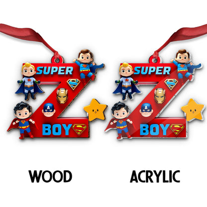 Super Kids - Personalized Kid Ornament