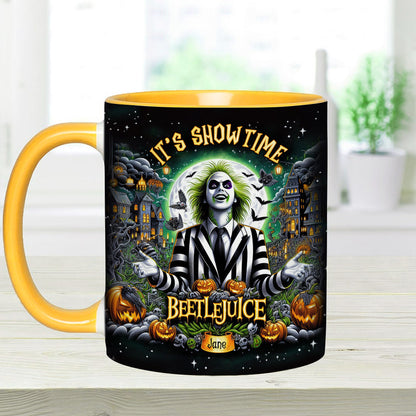 It's Showtime! - Personalized Accent Mug