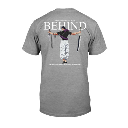 Behind Jujutsu Kaisen T-shirt and Hoodie