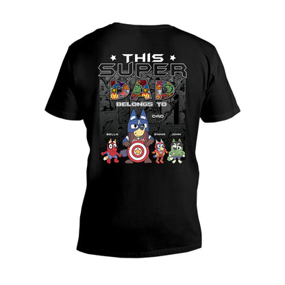 Super Dad - Personalized Father T-shirt and Hoodie