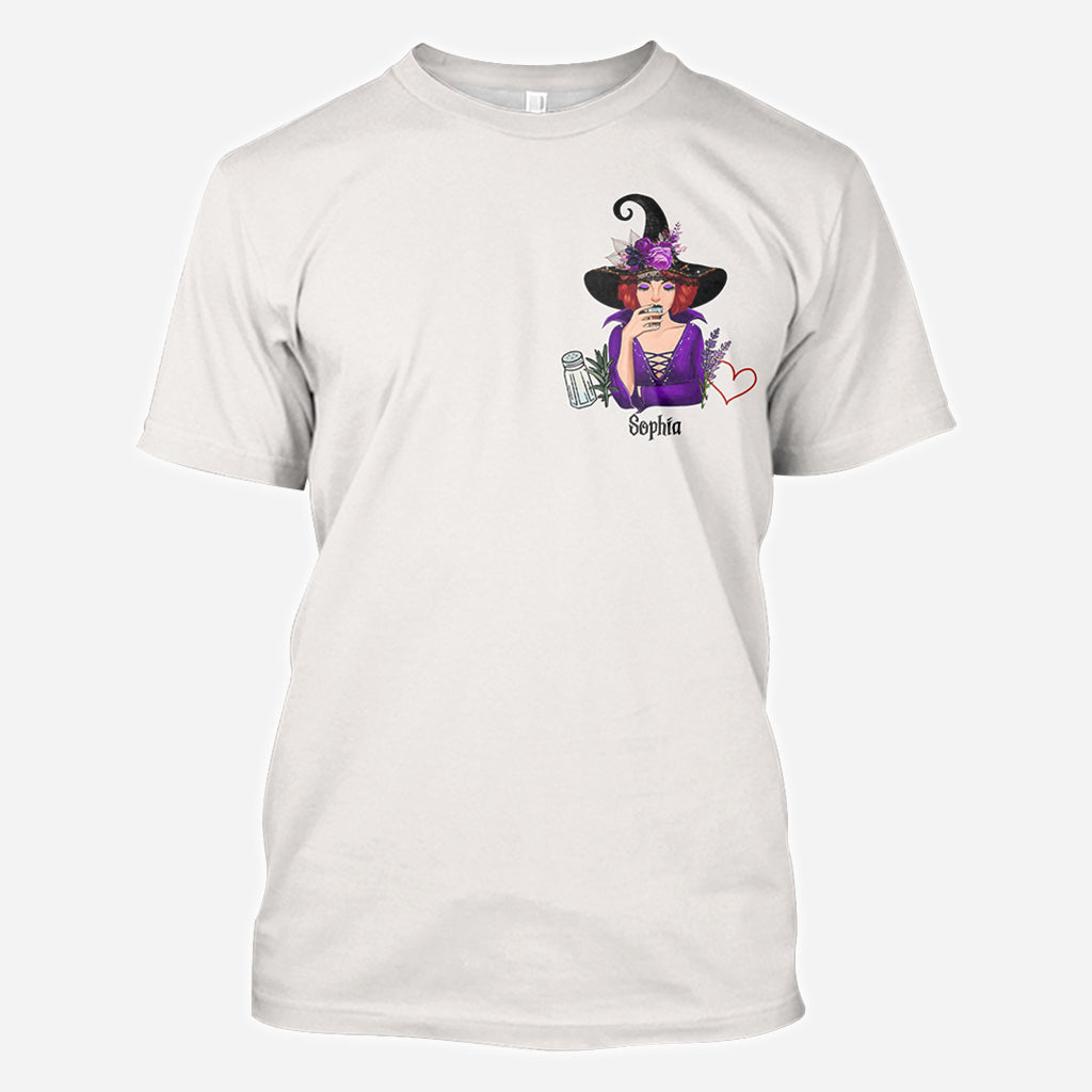 Practical Magic Salt Rosemary Lavender Love - Personalized Witch All Over Shirt