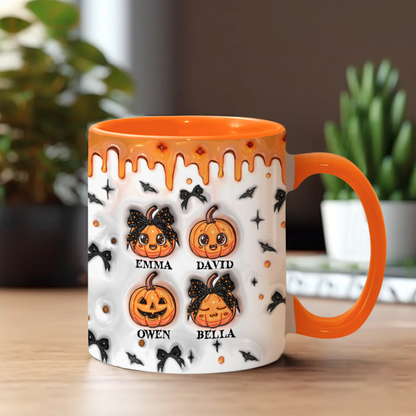 Spooky Mama Grandma Nana - Gift for mom - Personalized Accent Mug