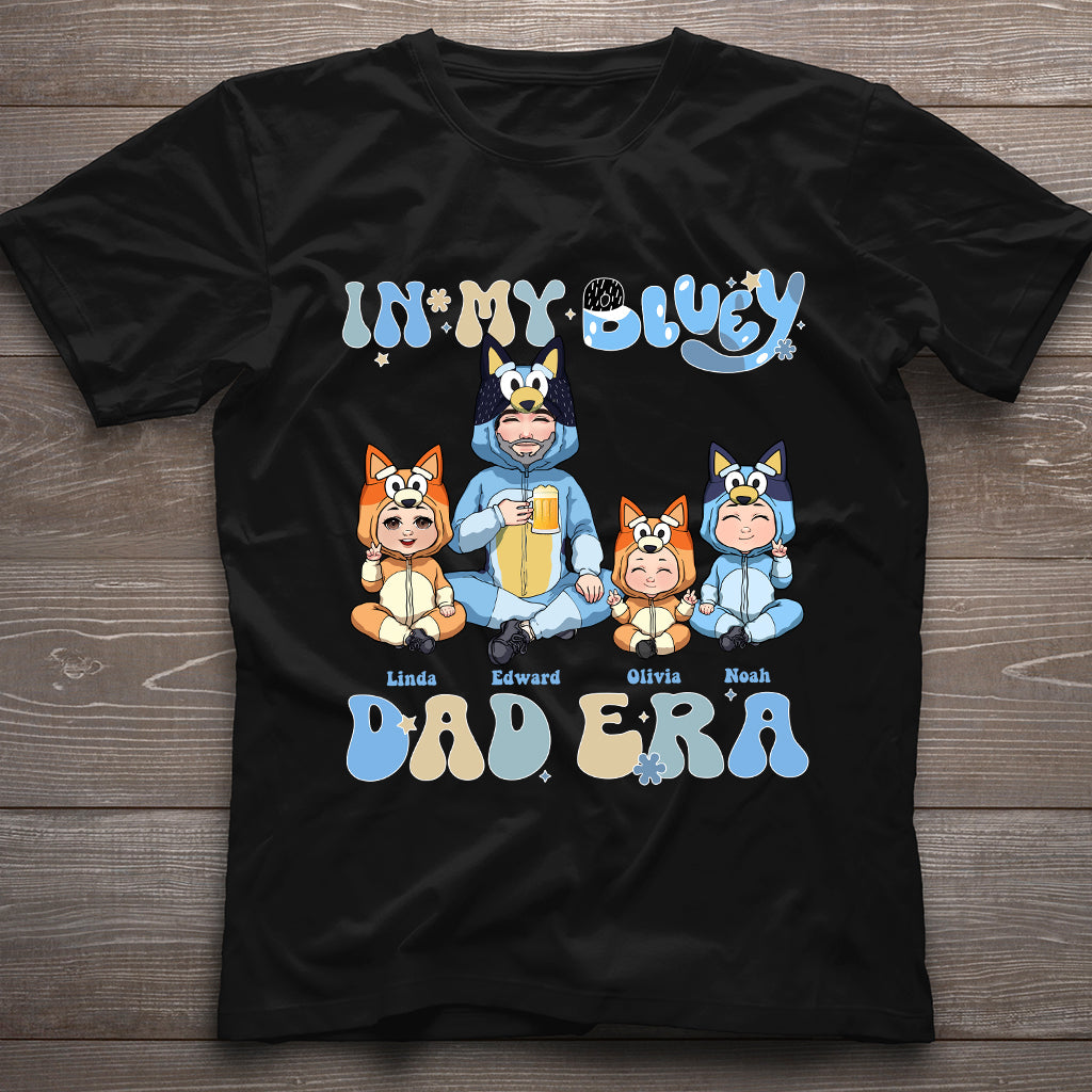 In My Dad Era - Personalized Father T-shirt And Hoodie