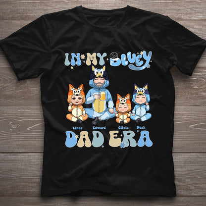 In My Dad Era - Personalized Father T-shirt And Hoodie