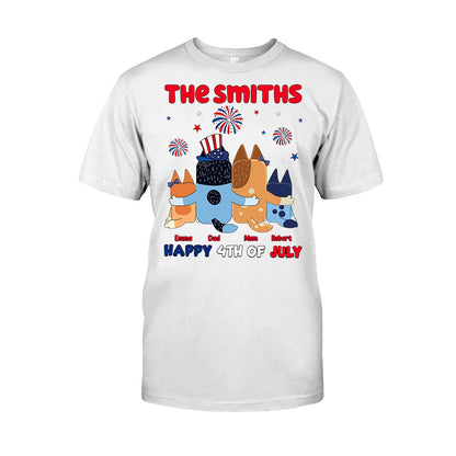 Happy 4th Of July - Personalized T-shirt And Hoodie