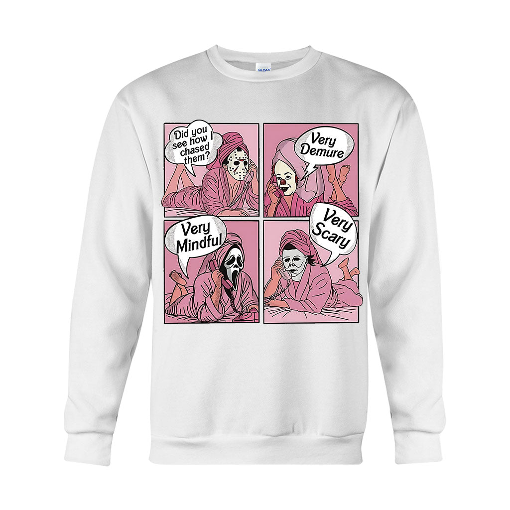Very Demure, Very Mindful, Very Spooky T-shirt & Hoodie