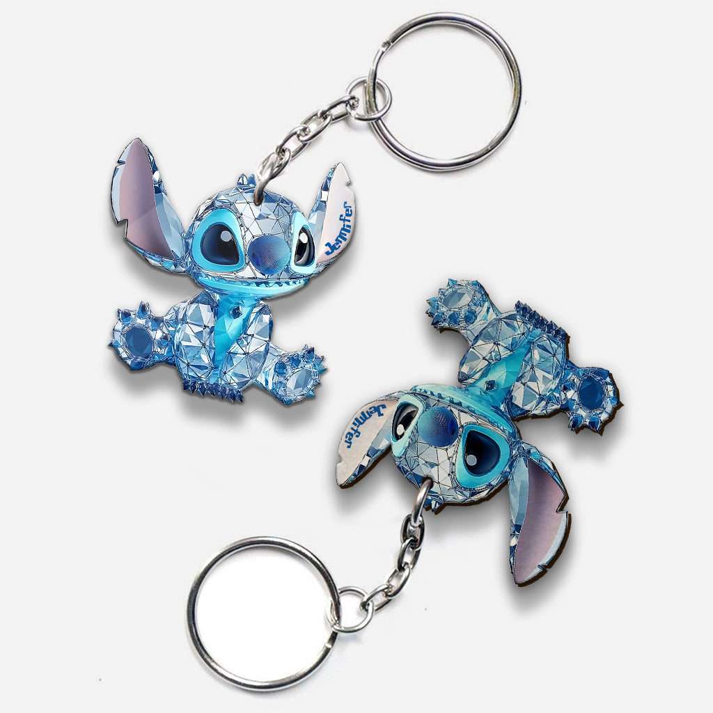 Ohana Means Family - Personalized Ohana Keychain