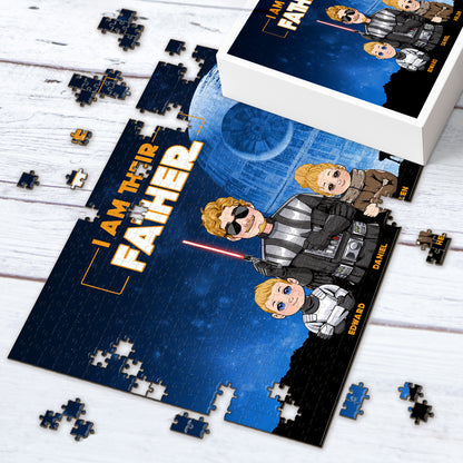 I Am Their Father - Personalized The Force Jigsaw Puzzle