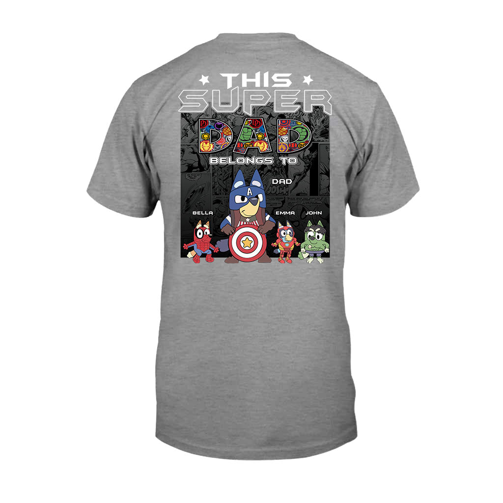 Super Dad - Personalized Father T-shirt and Hoodie