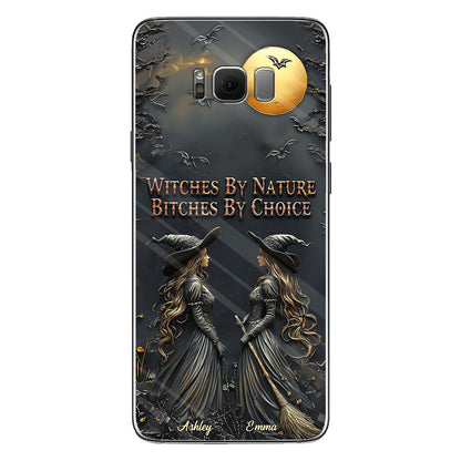 Witches By Nature Bitches By Choice - Personalized Bestie Phone Case