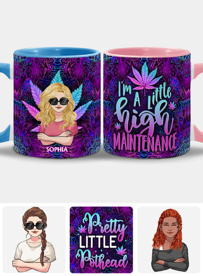 Pretty Little Podhead - Personalized Weed Accent Mug