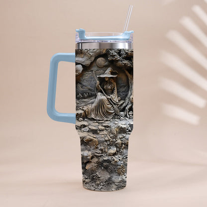 Beautiful Witch - Personalized Witch Tumbler With Handle