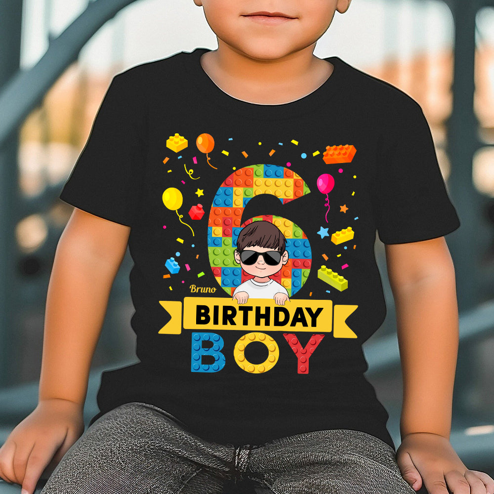Birthday Boy Birthday Girl - Personalized Family T-shirt And Hoodie