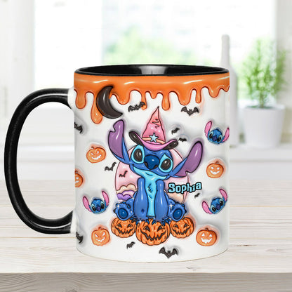 Spooky Vibes - Personalized Ohana Accent Mug