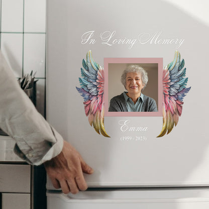 In Loving Memory - Personalized Memorial Decal Die Cut