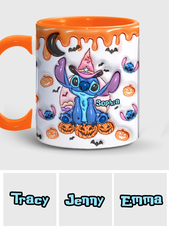 Spooky Vibes - Personalized Ohana Accent Mug