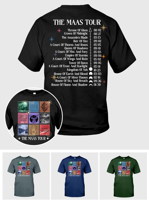 The Maas Tour Acotar T-shirt And Hoodie