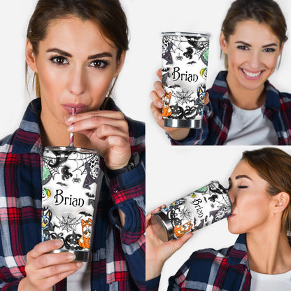 Happy Halloween - Personalized Tumbler