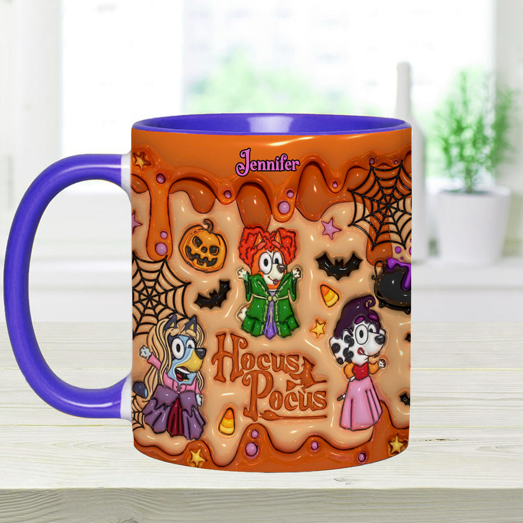 Halloween Is Coming - Personalized Accent Mug
