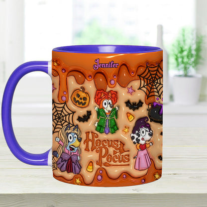 Halloween Is Coming - Personalized Accent Mug
