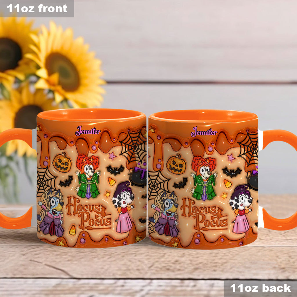 Halloween Is Coming - Personalized Accent Mug