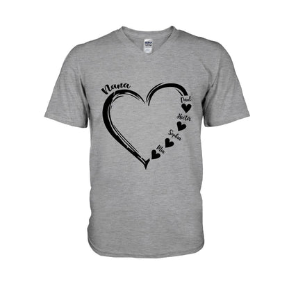Mom Love You - Personalized Mother T-shirt And Hoodie