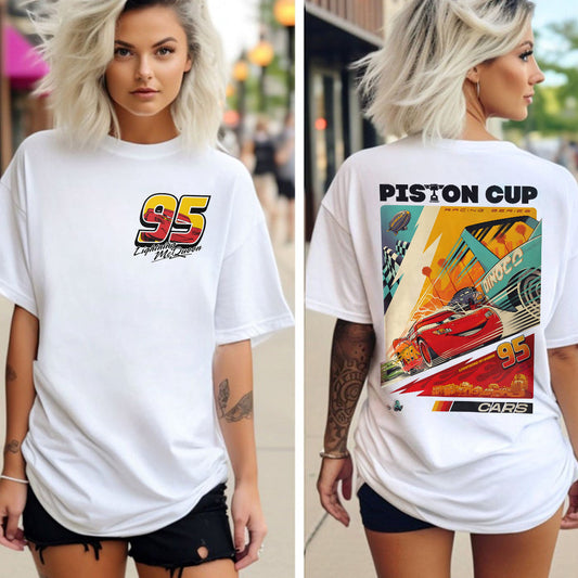 Vintage 95 Piston Cup Mouse T-shirt And Hoodie