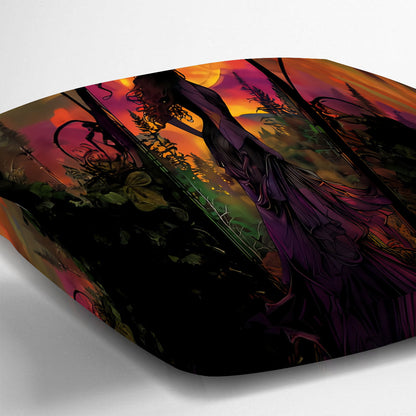 Beautiful Witch - Personalized Witch Throw Pillow