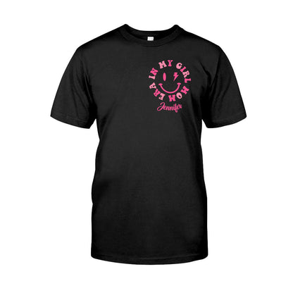 In My Girl Mom Era - Personalized Mother T-shirt And Hoodie