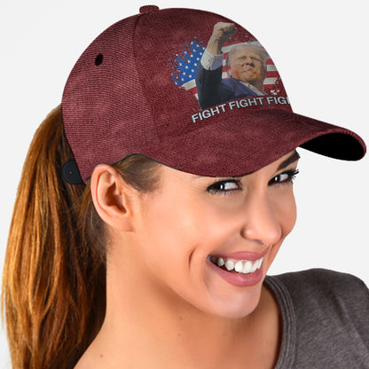 Fight Fight Fight - Personalized Classic Cap