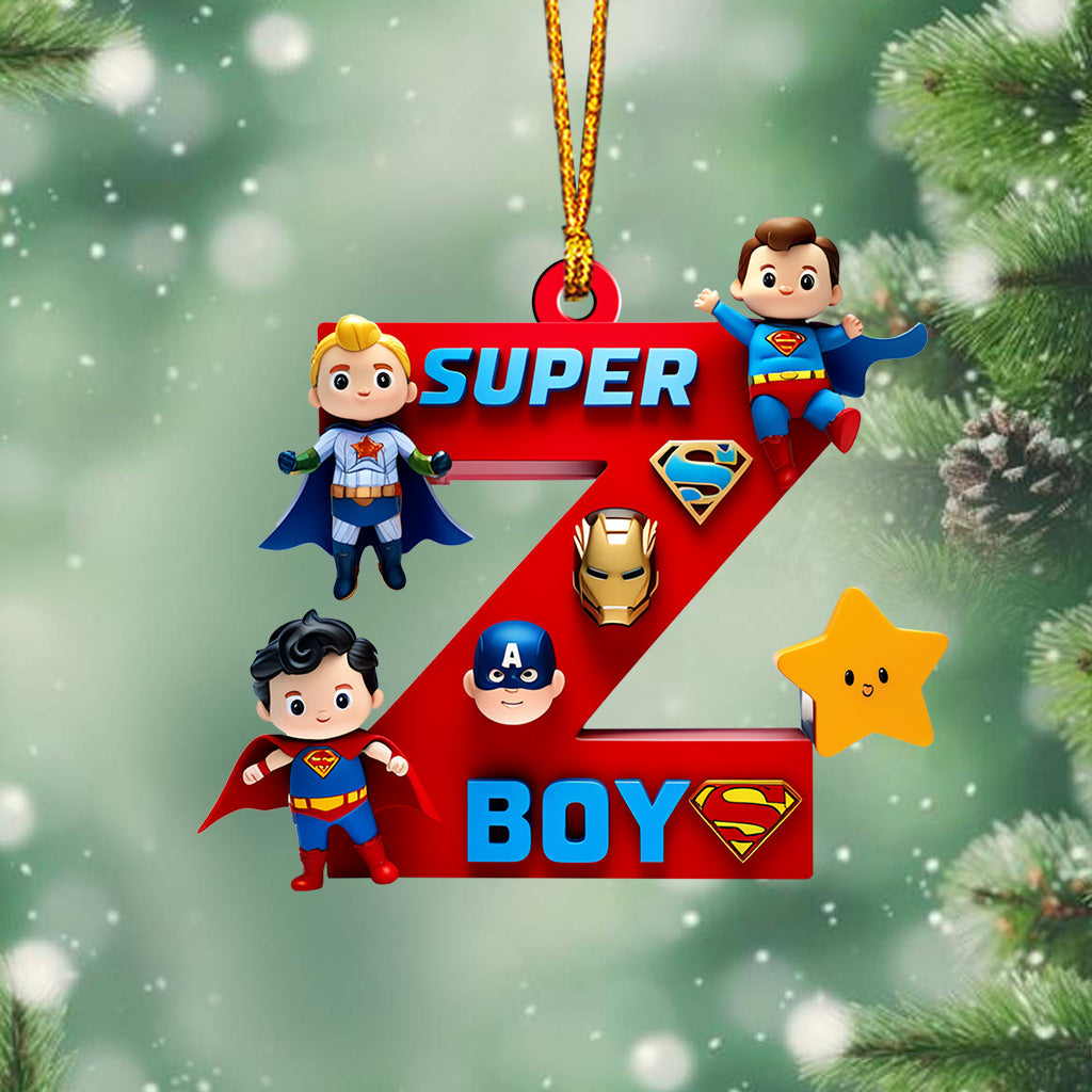 Super Kids - Personalized Kid Ornament