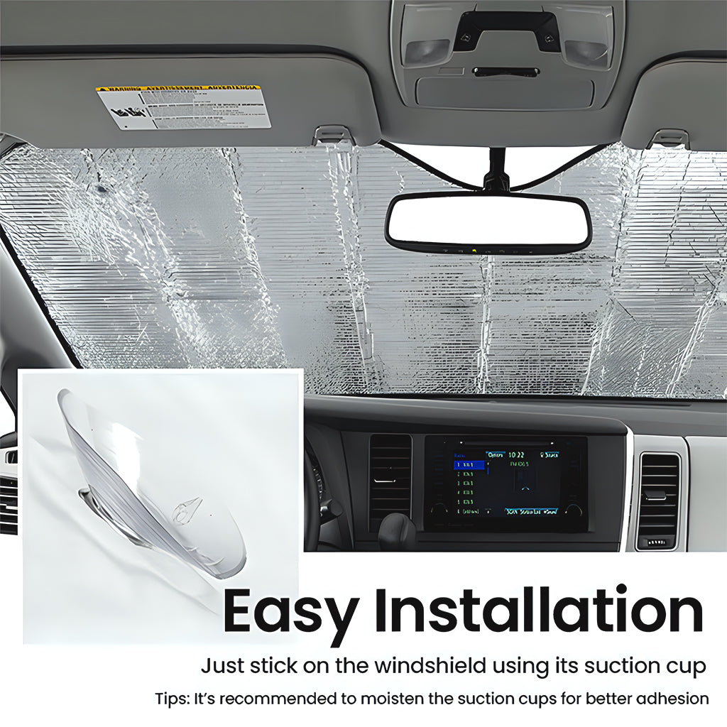 Let's Fucking Go - The Psychopath Car Sunshade