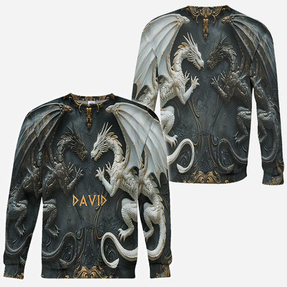 Love Dragons - Personalized Dragon All Over Shirt