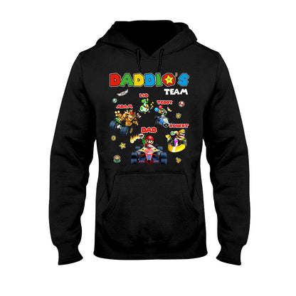 Best Daddio Mario Ever Any Title - Personalized Super Plumber T-shirt And Hoodie