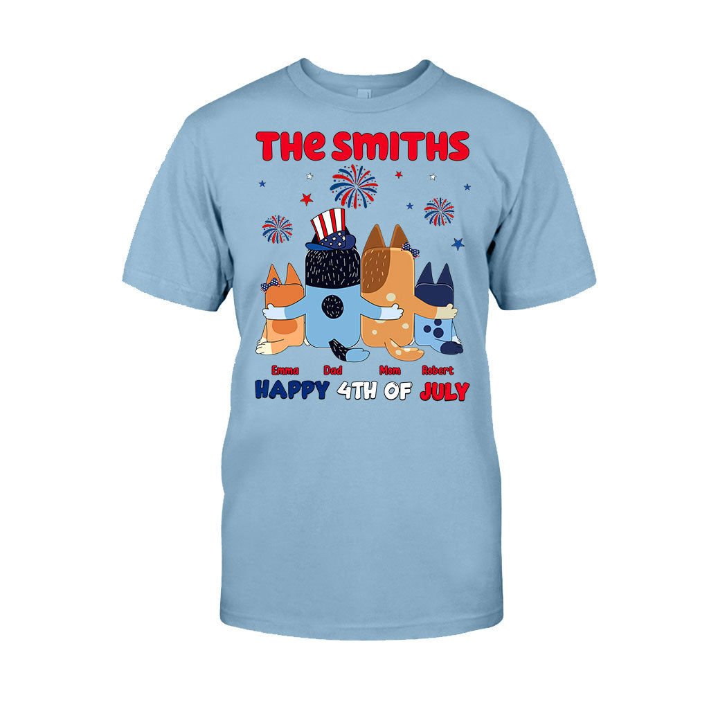 Happy 4th Of July - Personalized T-shirt And Hoodie