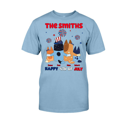 Happy 4th Of July - Personalized T-shirt And Hoodie