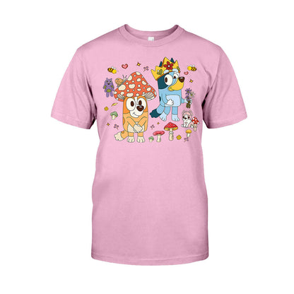 Mushroom Pattern - Mouse T-shirt And Hoodie