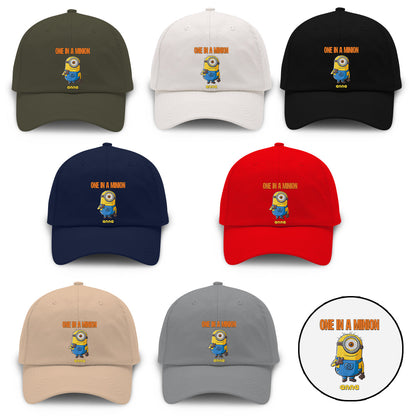One In A Minion - Personalized Embroidered Classic Cap